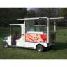 Electric catering vehicle with ice cream display freezer IBS48 - 