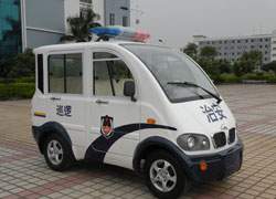 Патрульный электромобиль VOLTECO X46 Четырёхместный электромобиль с дверьми, хорошо подходит для патрулирования парков, зон отдыха, коттеджных посёлков. Макс. скорость 28 км/ч, запас хода 85 км. Производство Южная Корея, концерн "VOLTECO".