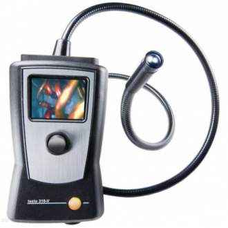 Видеоскоп Testo 318-V (Германия) Профессиональный видеоскоп testo 318-V для визуальной диагностики в системах отопления, вентиляции и кондиционирования воздуха, холодильных системах и автосервисах