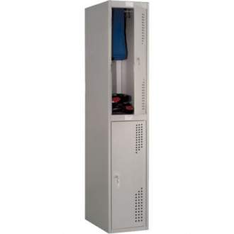 Шкаф для раздевалки металлический (локер) Промет NOBILIS NL-02 Предназначен для хранения сменной одежды в производственных, спортивных и других помещениях.