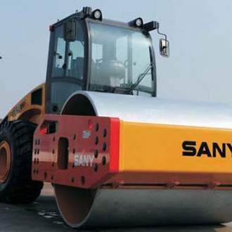 Грунтовый каток SANY - YZ12C (КНР) Прост в обслуживании и ремонте за счет удобного доступа ко всем узлам и агрегатам.