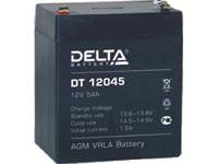 Аккумуляторная батарея Delta DT 12045 12 В, 4.5 Ач, технология AGM.