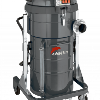ПЫЛЕСОС Delfin  DM 40 OIL Однофазный пылесос DM 40 OIL предназначен для очистки станков и рабочих мест в большинстве типов промышленности.
