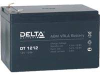 Аккумуляторная батарея Delta DT 1212 12 В, 12 Ач, технология AGM.