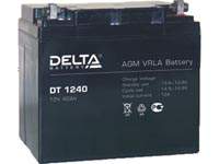 Аккумуляторная батарея Delta DT 1240 12 В, 40 Ач, технология AGM.