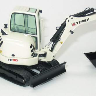 Мини экскаватор Terex TC50 (Германия) Замечательная машина для быстрой и экономичной работы на ограниченных площадках.