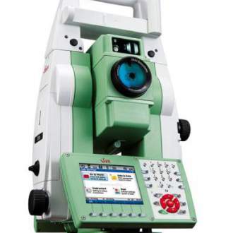 Тахеометр Leica TS15 M R400 (5&quot;) (Швейцария) Имеет лазерный центрир, точность 1.5 мм на 1.5 м.
