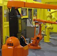 Промышленный робот ABB IRB 540 (Швейцария)